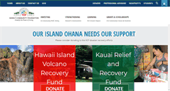 Desktop Screenshot of hawaiicommunityfoundation.org